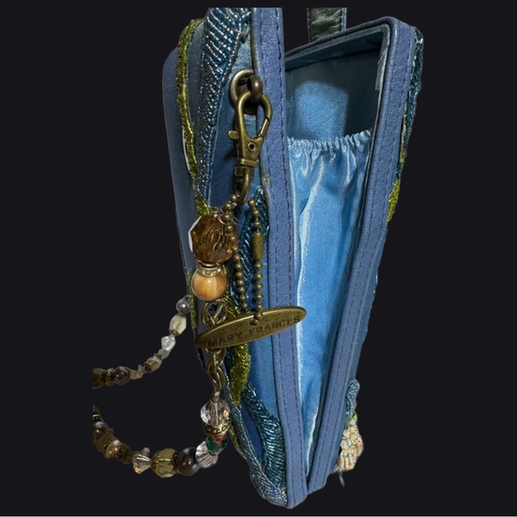 RARE & Hard -to- Find Vintage Mary Frances ADORABLE Seahorse Beaded Crossbody - Picture 4 of 12